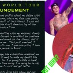 Justin Did Bieber Cancels His Remaining Justice World Tour Because Of Ramsay-Hunt Syndrome